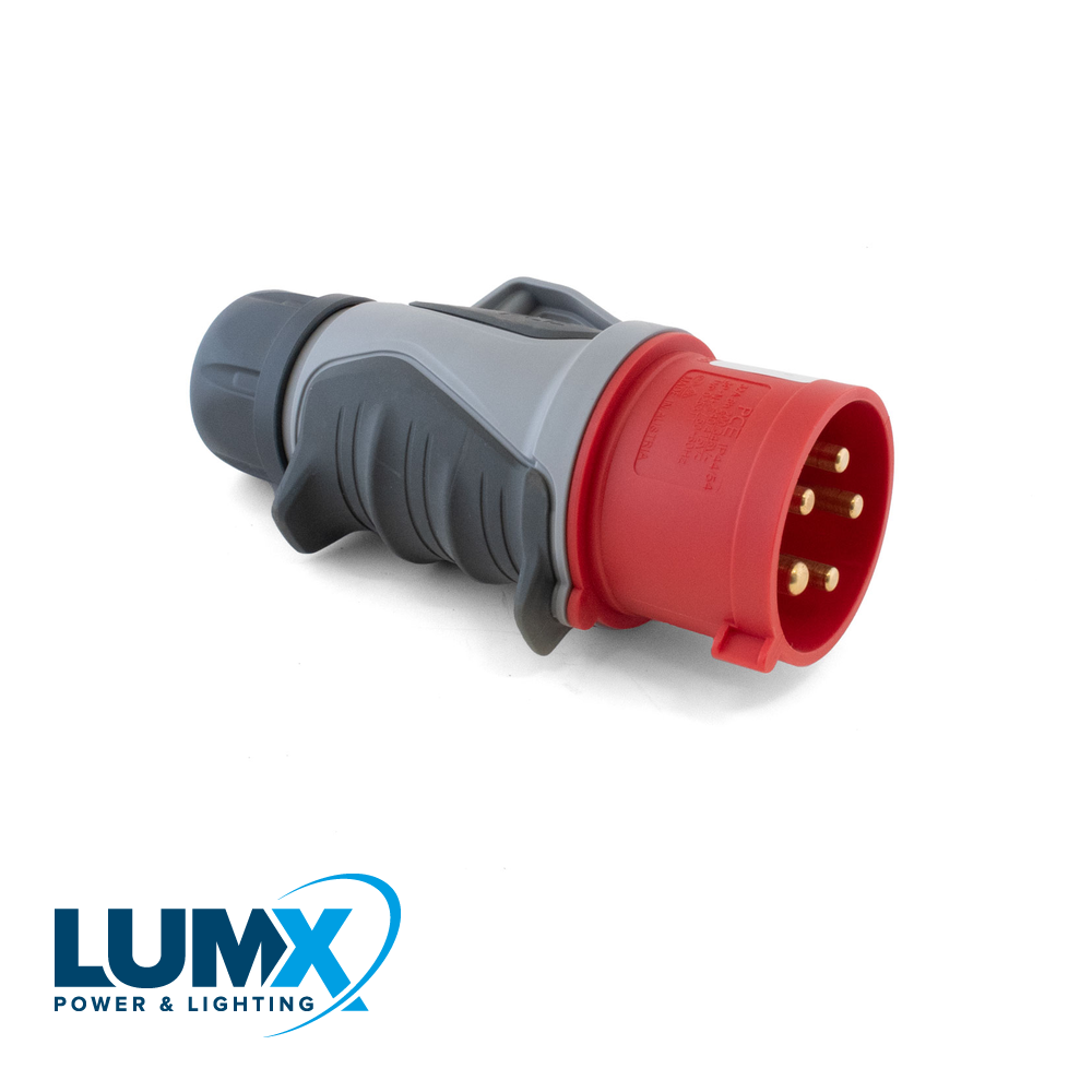 CEE Stekker(M) POWER-GRIP - 400V - 5 polig 32A (IP44)