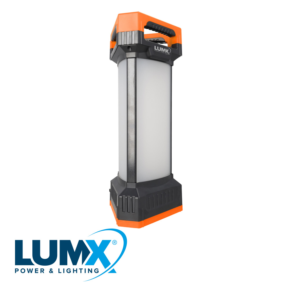 TRI LED-R 360° - Oplaadbare batterijen 45W - 5000lm - IP65