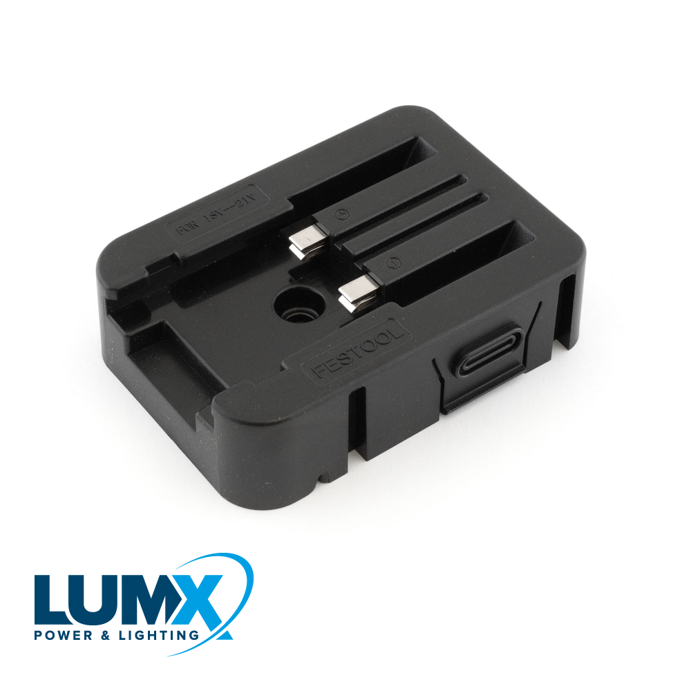 Adapter voor FESTOOL batterij / LUMX MT-serie