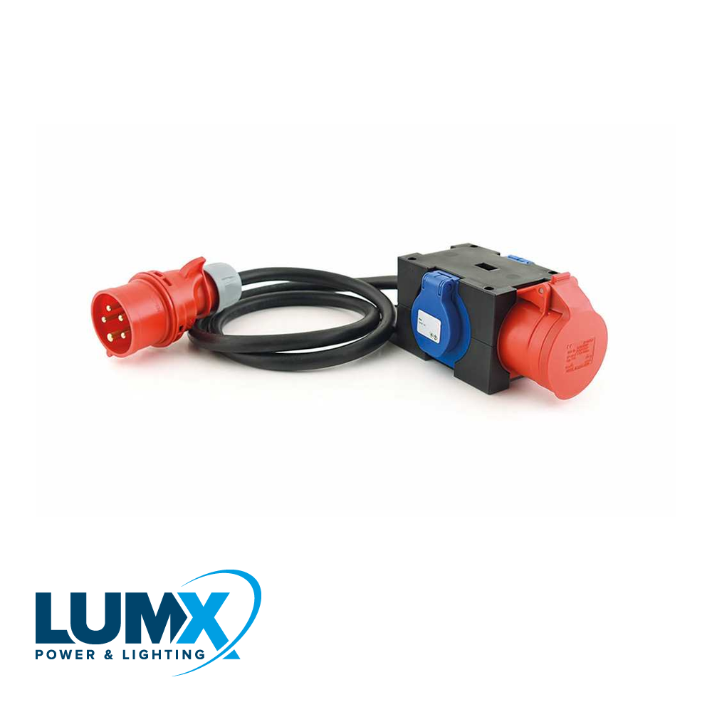 PCE 9430203: CEE box 'ST ANTON' / In: 1,5 m HO7RN-F + CEE 16