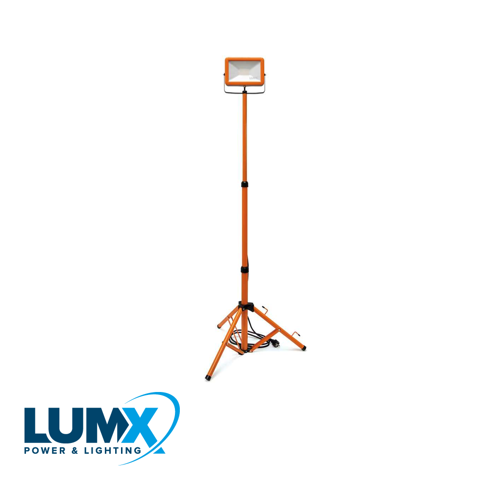 LED straler FT-50 op statief: 50W / 3 m H07RN-F / IP65