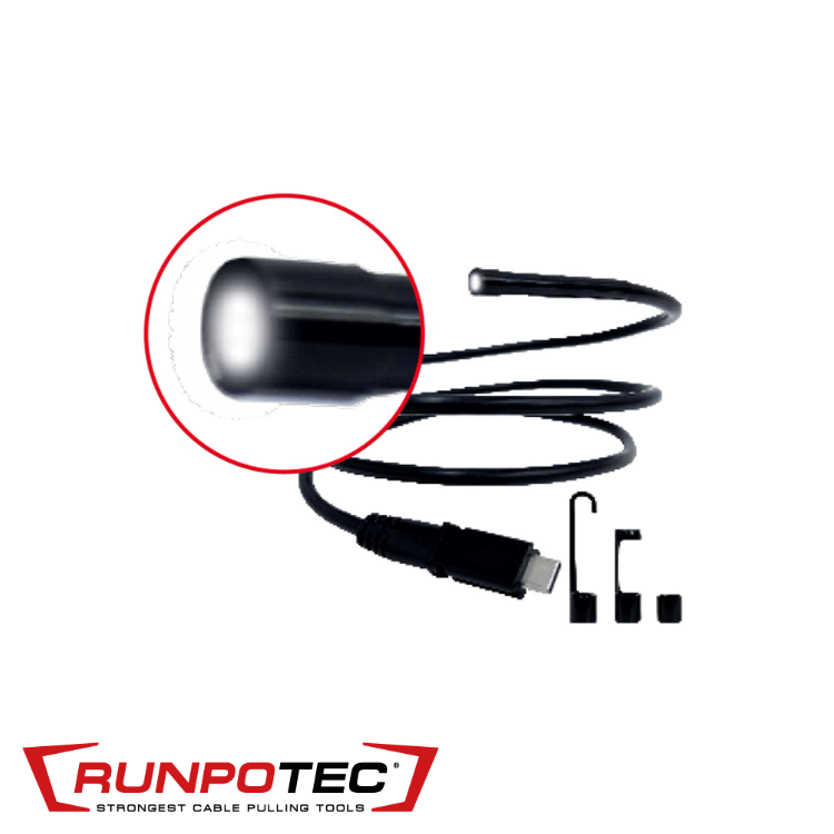 Camerakop dubbel flexibel Ø 5,5 mm pour RC3 - 1 m