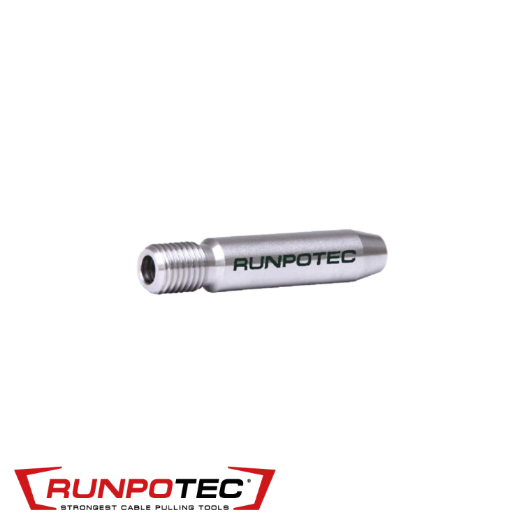 Eind koppelstuk 9mm - RTG Ø 12 mm draad