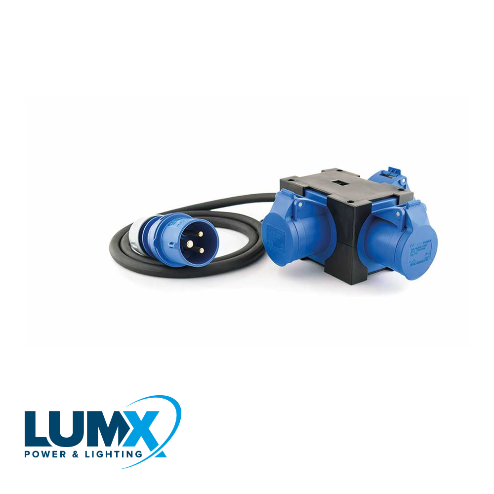 PCE 9430158: CEE box 'ST ANTON' / In: 1,5 m HO7RN-F + CEE 16