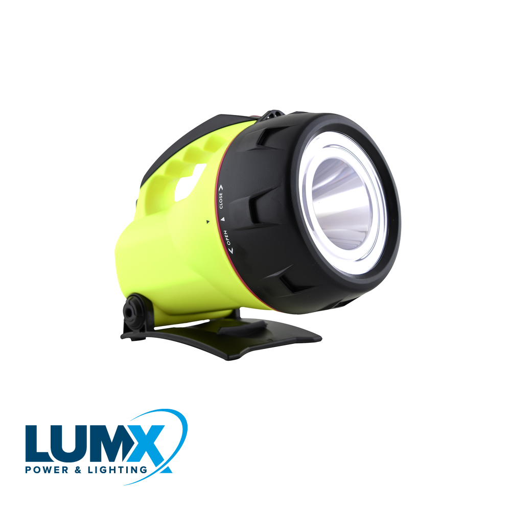 LED-zaklamp waterproof - IP64 (6V of 4xD batterij) (EX LM 16