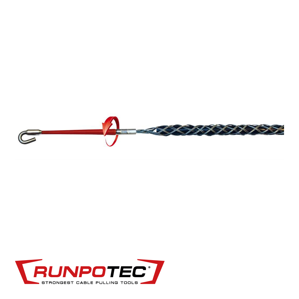 RUNPO Z - Kabeltrekker inox (kabel 9-15 mm) met RTG 6 connec
