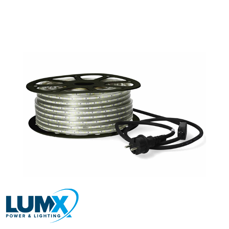 LED lichtslang GROEN 50m - 60led/m - B=12mm