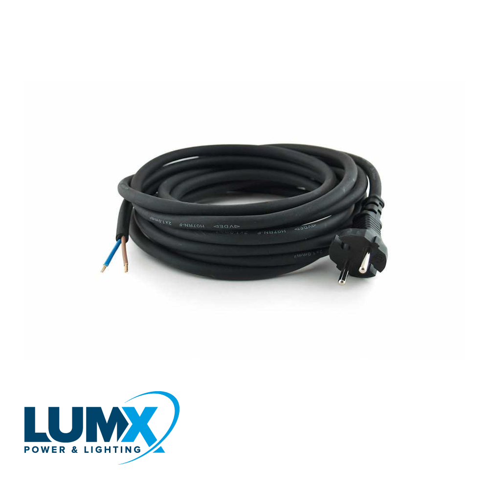 Neopreen machine aansluitkabel - 3 m / HO7RN-F2x1,0