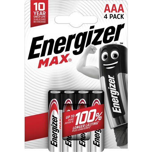 Energizer MAX AAA LR03 BL4