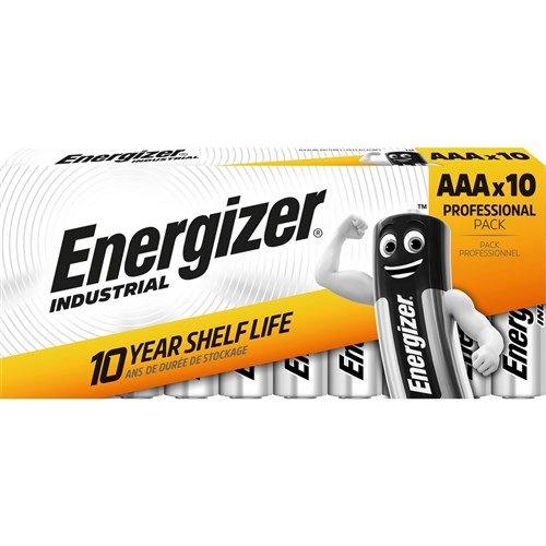 ENERGIZER INDUSTRIAL LR03 AAA BOX10