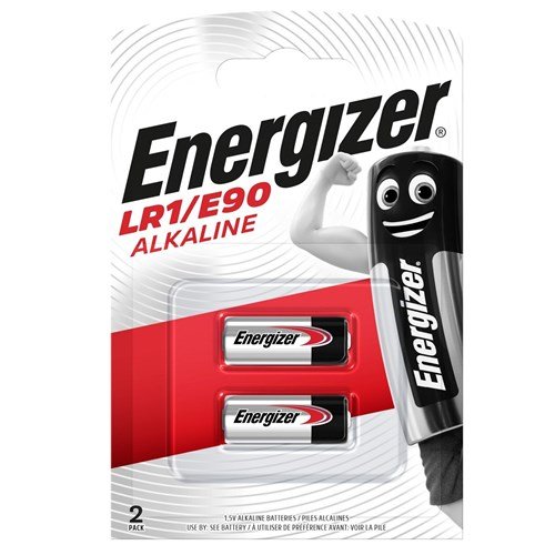 ENERGIZER ALKALINE 1,5V LR1/E90 BL2