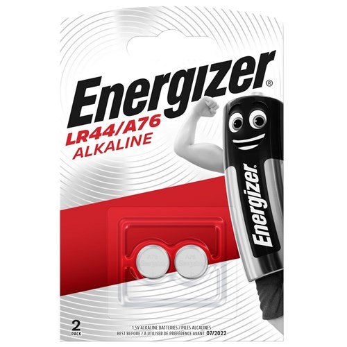ENERGIZER ALKALINE 1,5V LR44/A76 BL2