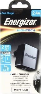 220V 2,4A 2 USB-MICRO USB ZWART