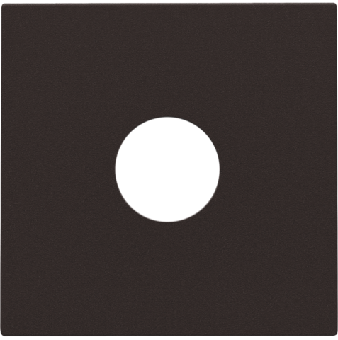 Afwerkingsset voor enkelvoudige coaxaansluiting voor tv, dar