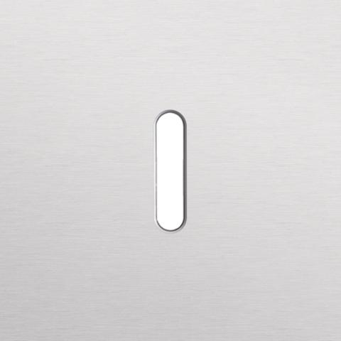 Enkelvoudige afdekplaat, voor Niko Rocker (1 onderdeel), Nik