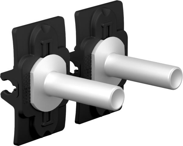 Niko Toggle set (2 onderdelen), Niko Home Control, alu grey