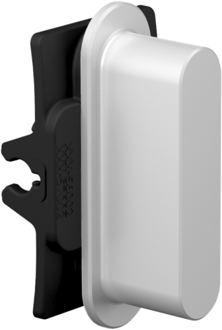 Niko Rocker (1 onderdeel), Niko Home Control, alu grey