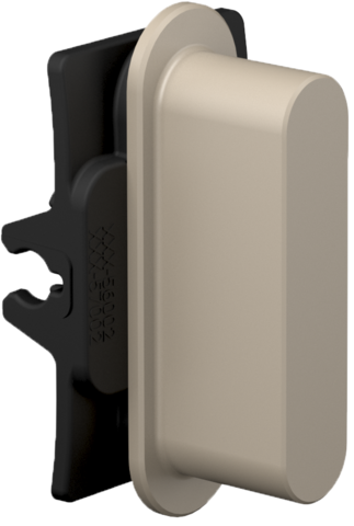 Niko Rocker (1 onderdeel), Niko Home Control, steel champagn