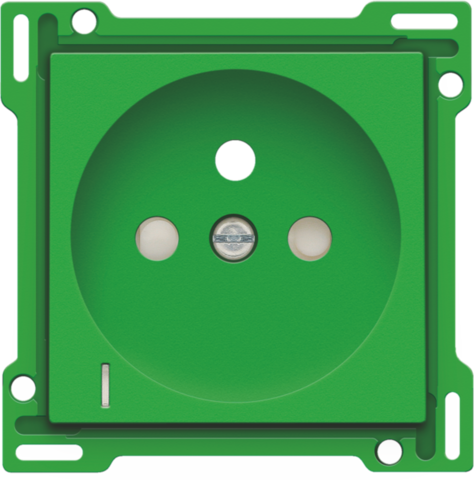 Afwerkingsset met doorschijnende lens voor stopcontact met s