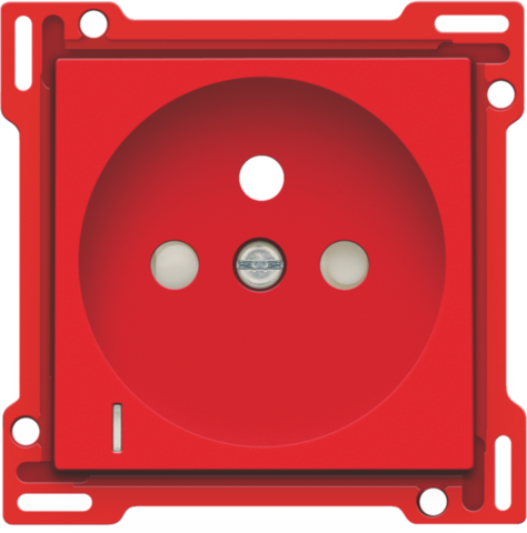 Afwerkingsset met doorschijnende lens voor stopcontact met s