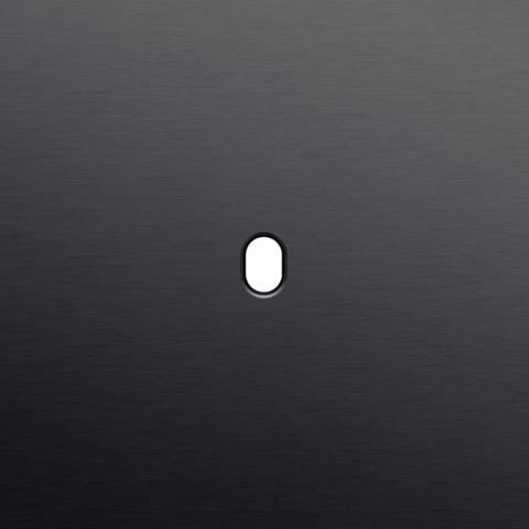 Enkelvoudige afdekplaat, voor Niko Toggle (1 onderdeel), Nik