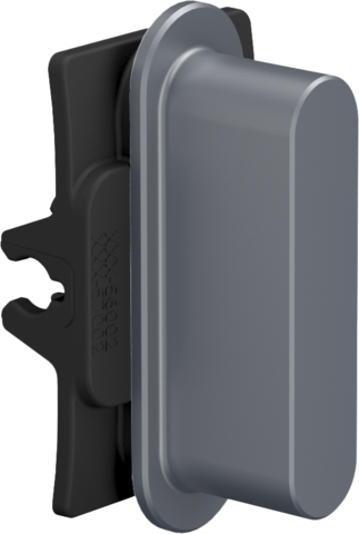 Niko Rocker (1 onderdeel), Niko Home Control, alu blue grey