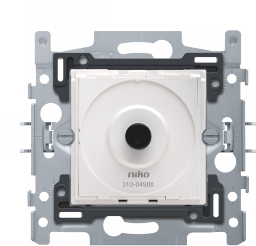 Sokkel voor draaiknopdimmer voor ledlampen 4-200 W, 2-draads