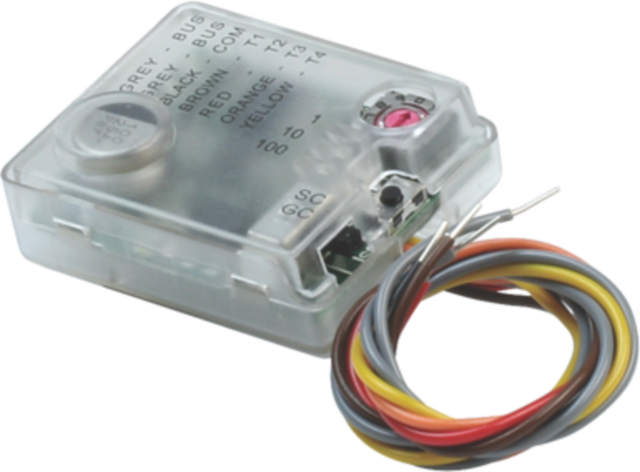 DALI-drukknopinterface voor bediening van DALI-bussen