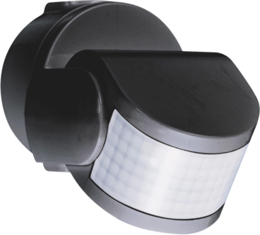 Bewegingsmelder, 230 V, 12 m, 200°, IP55, voor wand- en plaf