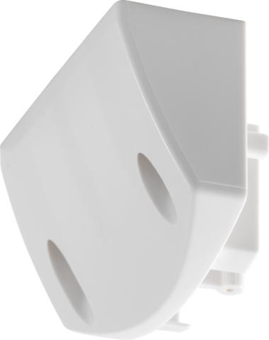 Montagebeugel voor buitenbewegingsmelder, wit