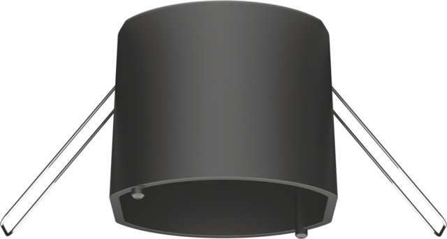 Inbouwdoos met veerklemmen voor M34LR/M34HC, zwart