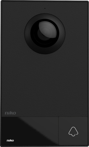 Compacte 2-draads videobuitenpost