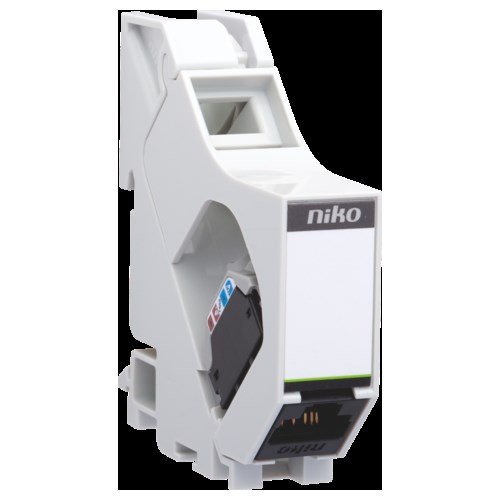 DIN-rail module met onafgeschermde RJ45-connector UTP Cat. 6