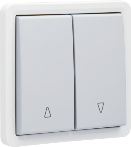 Spuitwaterdichte rolluikdrukknop 10 A/250 Vac, mechanisch ve