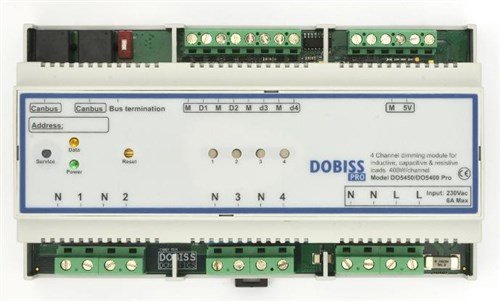 Dobiss PRO 4-kanaals Dimmodule universeel
