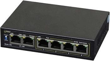 Switch PoE 4 ports MEET