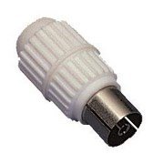 9,5 mm coaxiale vrouwelijke stekker met schroefverbinding