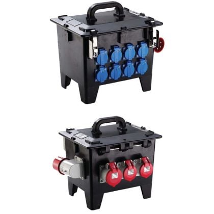 Volrubberen draagbare combinatiekast 320x245mm