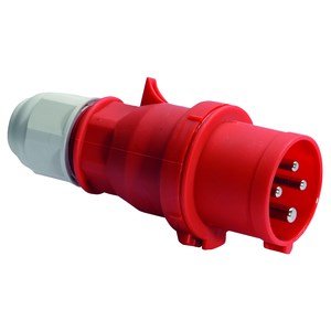 cee stekker 32A 3P+A 400V IP44, quick-connect+multigrip