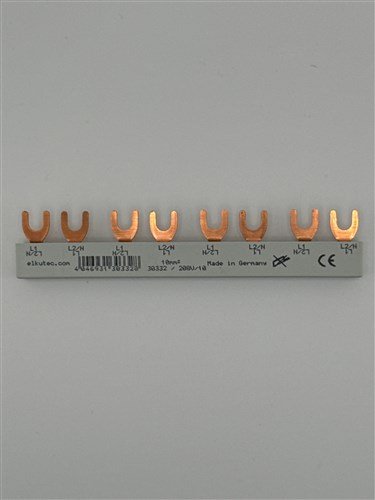 Kamgeleider 2P 8M 10mm² VORK Eurovario L1L2 L1L2 L1L2 L1L2