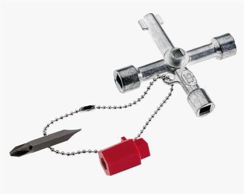 Schakelkastsleutel Universeel metaal