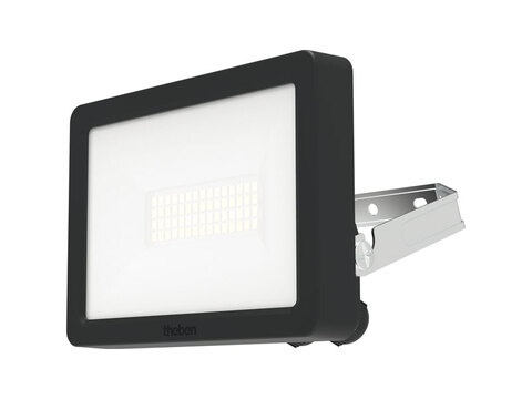 LED straler 10W ALU 230VAC 3000K-4000K zwarte afwerking