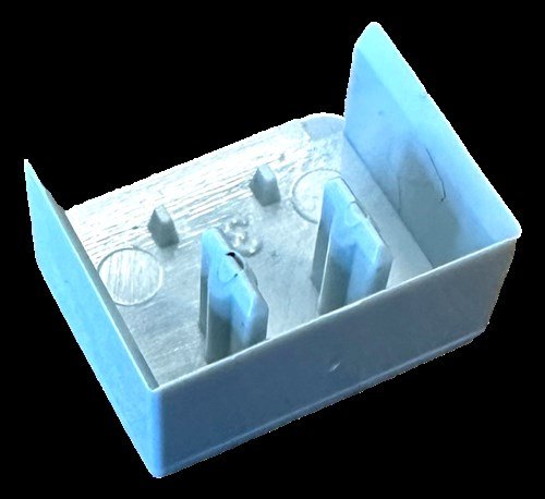 Isolerende eindkapjes Teco voor 3-polige kamgeleiders