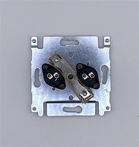 SOKKEL AANSL 2xLUIDSPR