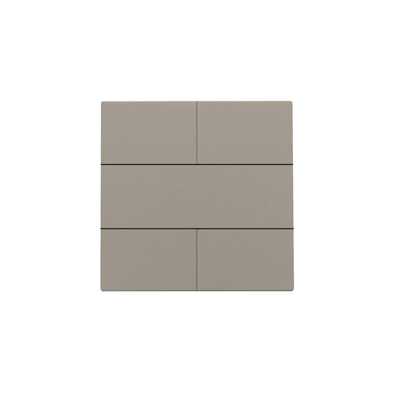 Afwerkingsset voor 4-voudige potentiaalvrije drukknop 24 V,