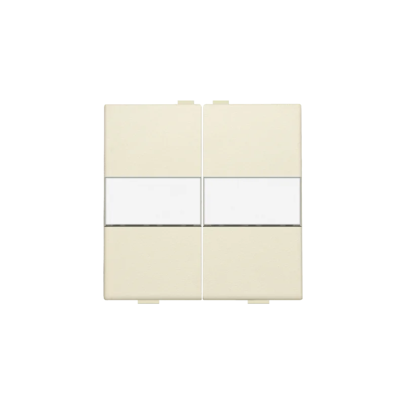 Tweevoudige toets met tekstveld voor draadloze schakelaar of