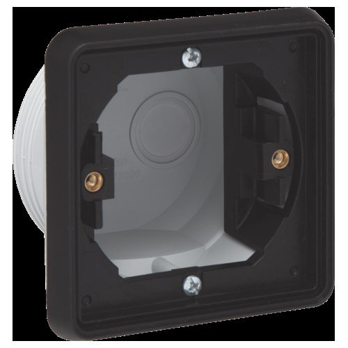 Spuitwaterdichte enkelvoudige inbouwdoos voor een functie, z