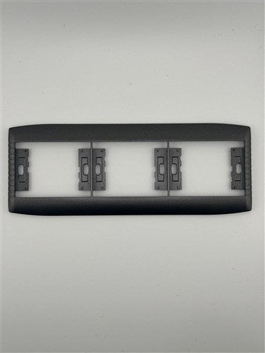 Drievoudige horizontale afdekplaat: centerafstand 71mm