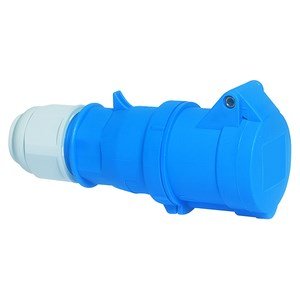 cee koppelstekker  16A 2P+A 230V  IP44,  quick-connect+ mult