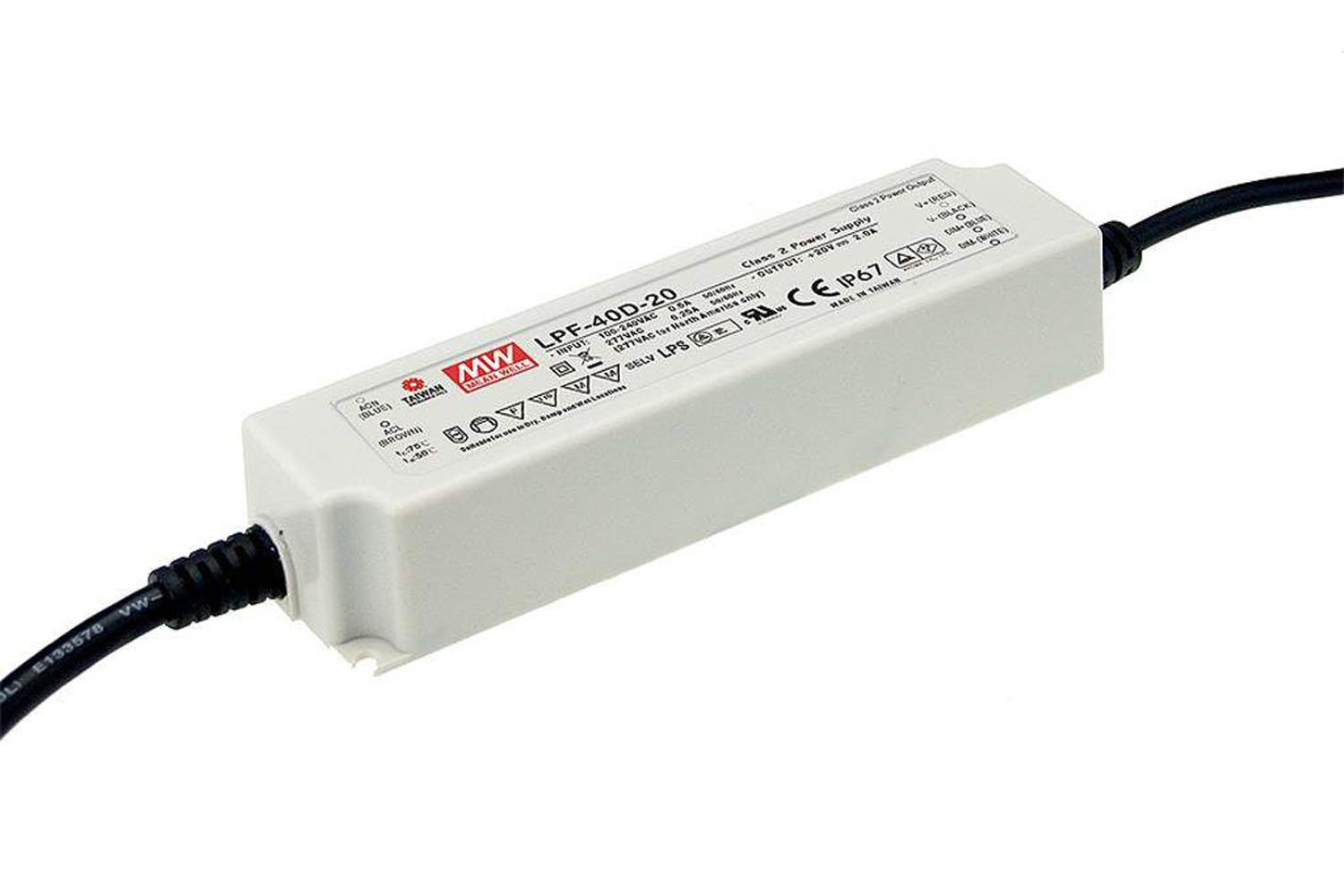 LED Driver IP67 24Vdc - 40W